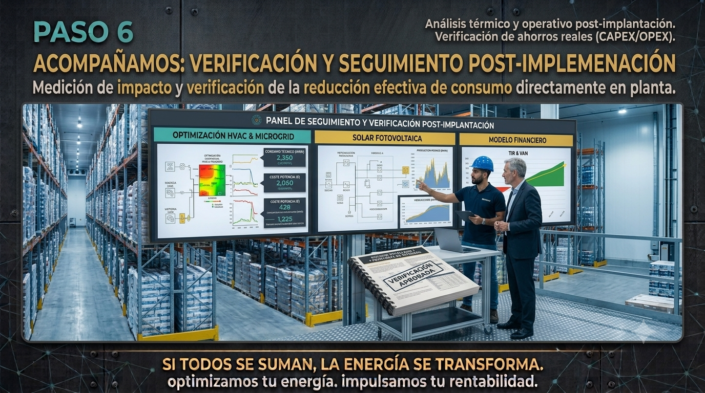 Acompañamos con seguimiento y verificación